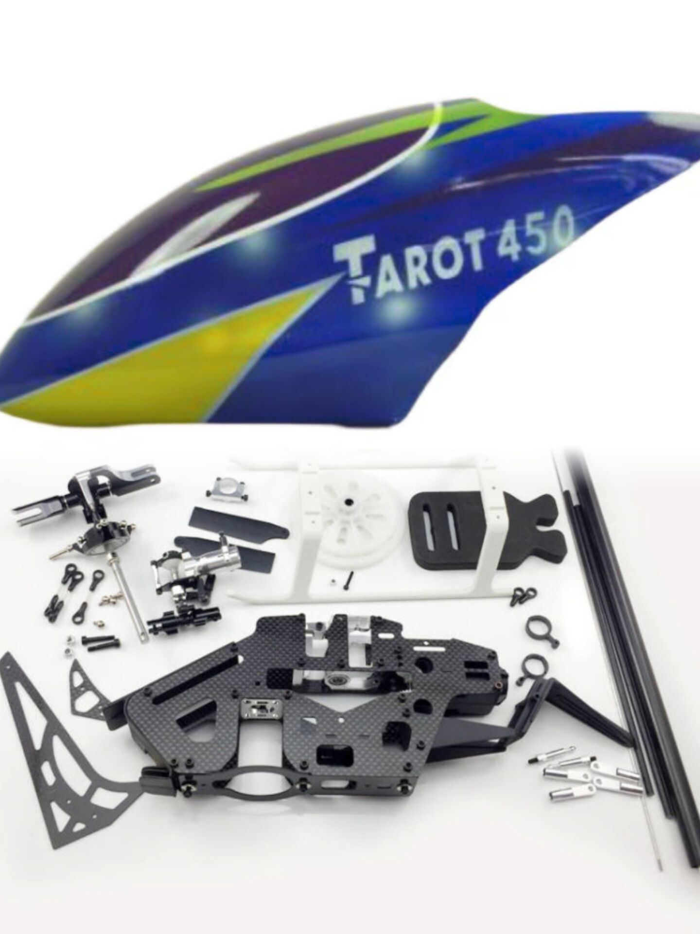 Rc Helicopter Bag - 6CH 3D RC 450 DFC Helicopter