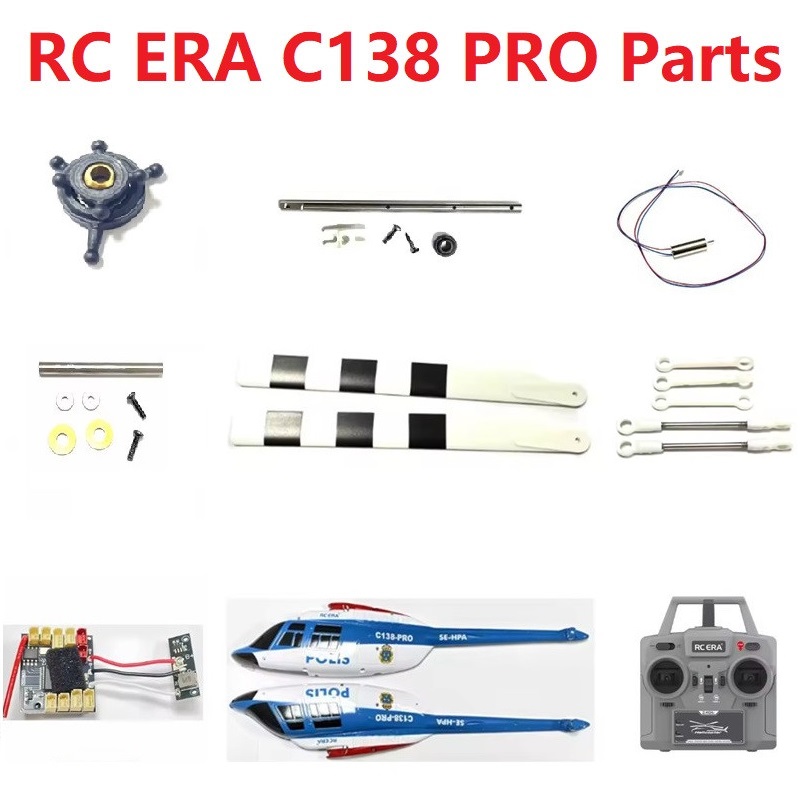 Spare Parts List for RC ERA C1 - Rc Helicopter Blade review and price